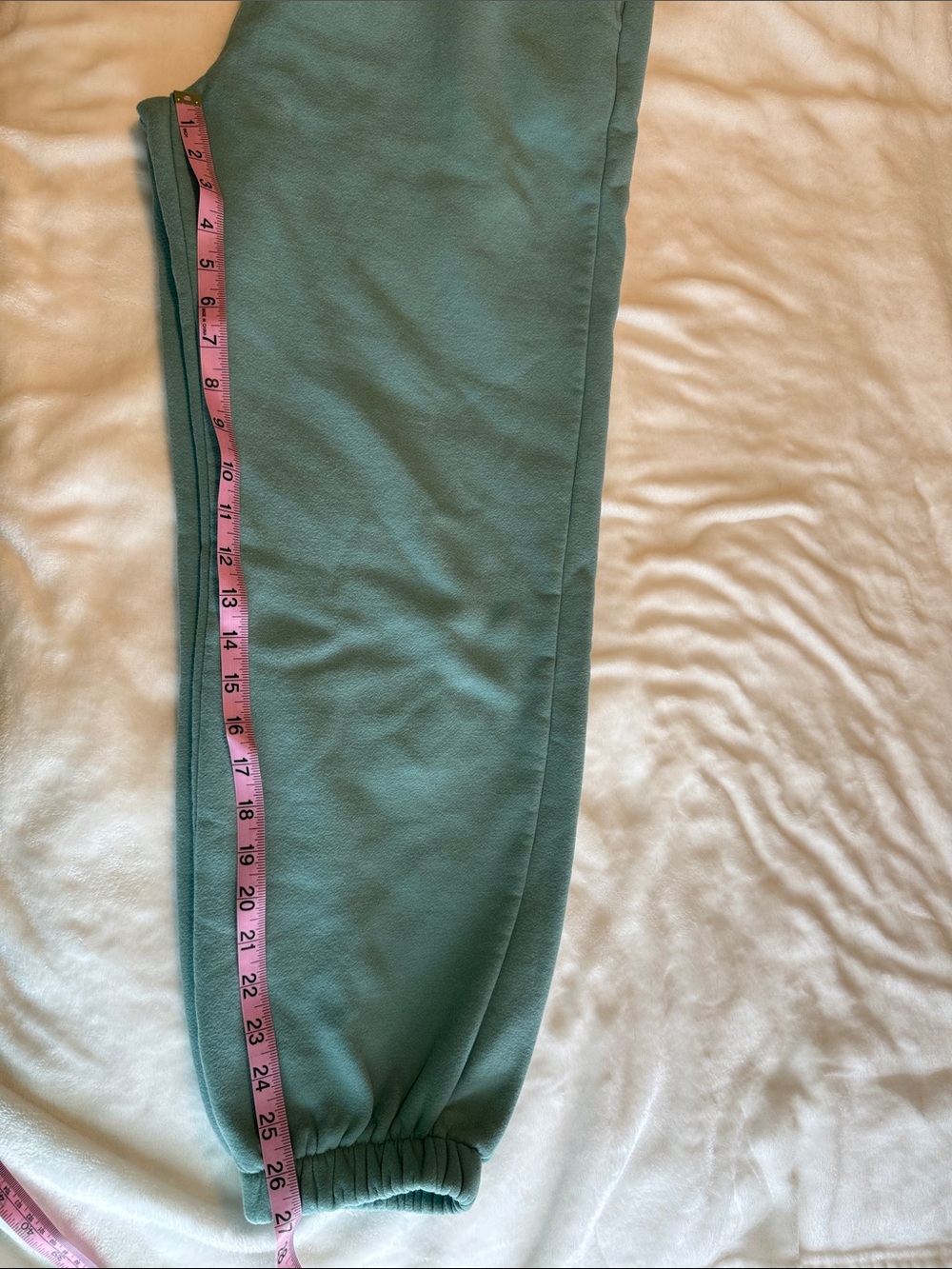 Women’s Fleece Jogger Set in Sage Green - Picture 12 of 14